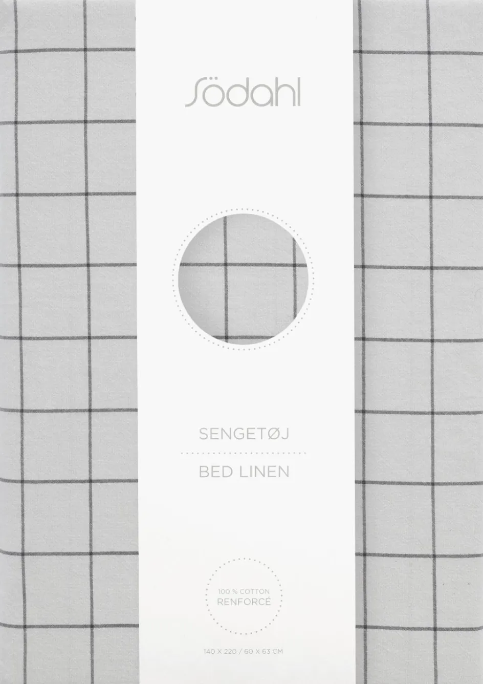 Hot Södahl Vista Sengetøj , Cloud Grey