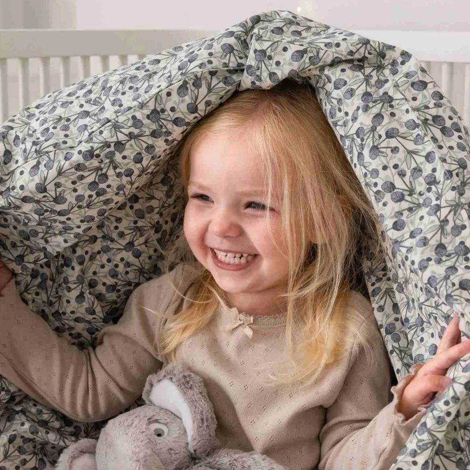 Clearance Sebra Babysengetøj , Blue Olive