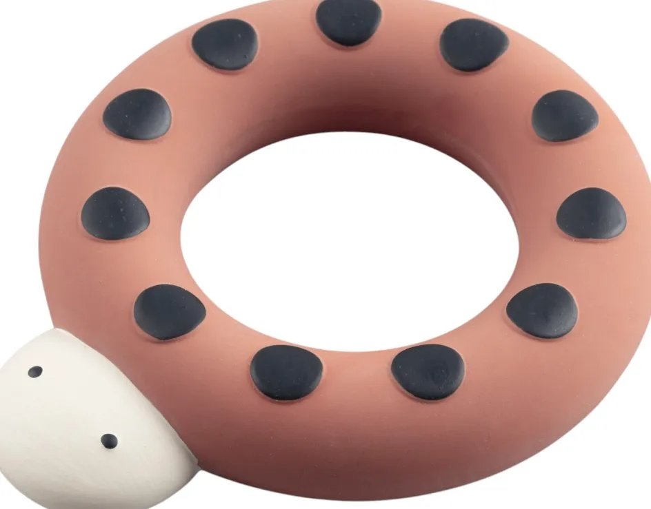 Hot Sebra Badelegetøj Mariehøne 10 cm, Dusty Red