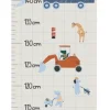 Hot Busy Builders Højdemåler 125 cm, Blå Børn Børneværelse|Interiør Til Børneværelset