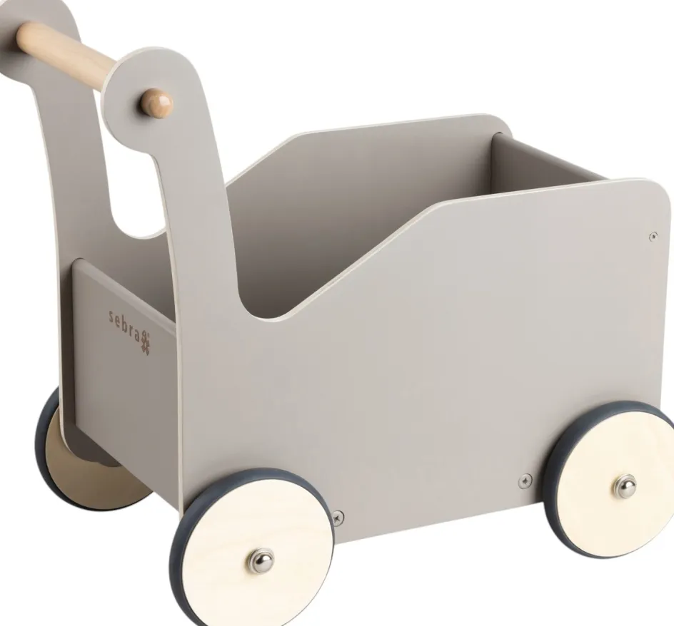 Best Sebra Gåvogn 47 cm, Jetty Beige