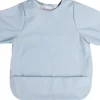 Discount Sebra Hagesmæk m. Ærmer, Powder Blue