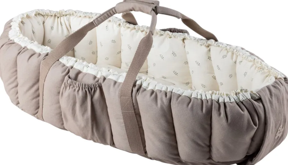 New Sebra 3-i-1 Babynest 72x40 cm, Sophora Leaves