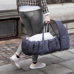 Børn Sebra Tilbehør Til Barnevogn > Kaleche til 3-i-1 Babynest 40x39 cm,