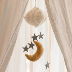 Børn Sebra Børneværelse|Interiør Til Børneværelset > Moon & Stars Babyuro 40 cm, Beige