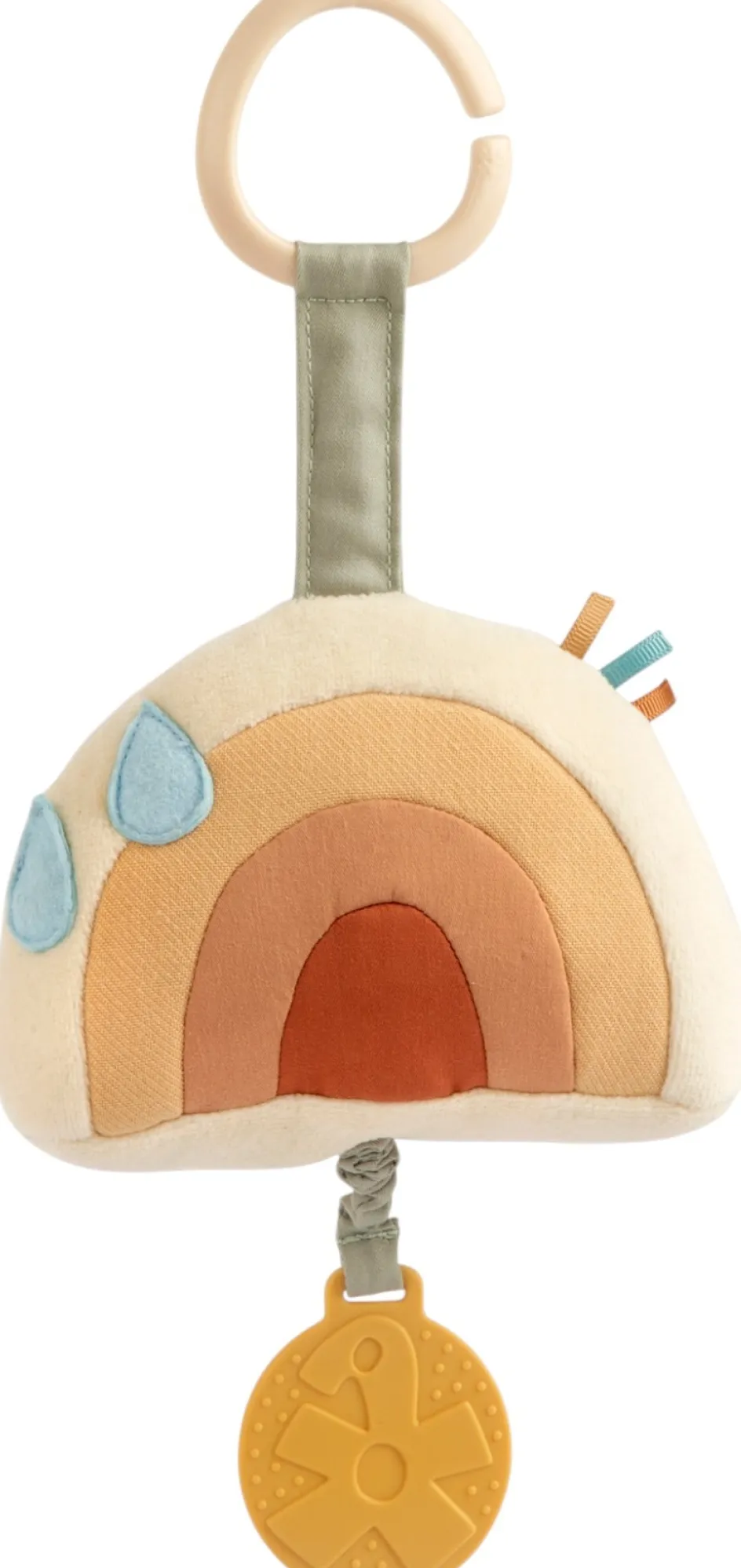 New Sebra Musikuro Regnbue 28 cm, Beige