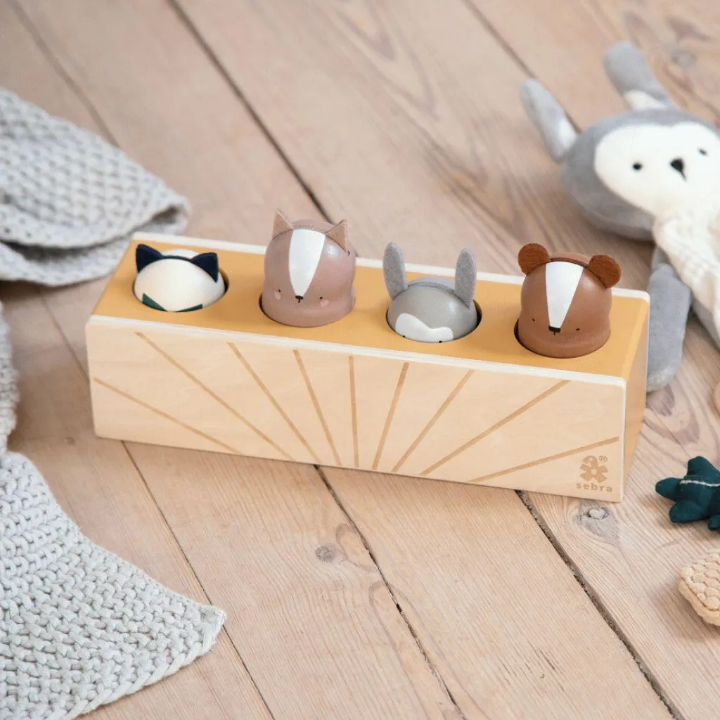 Hot Pop-Up-Legetøj 22 cm, Woodland Børn Baby- Og Småbørnslegetøj