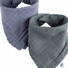 Clearance Savlesmække Musselin 2 stk, Blå/Grøn Børn Hagesmække Og Savlesmække|Hagesmække