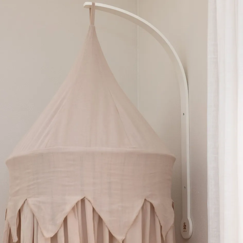 New Sebra Sengehimmelholder Vægmonteret 72 cm, Classic White