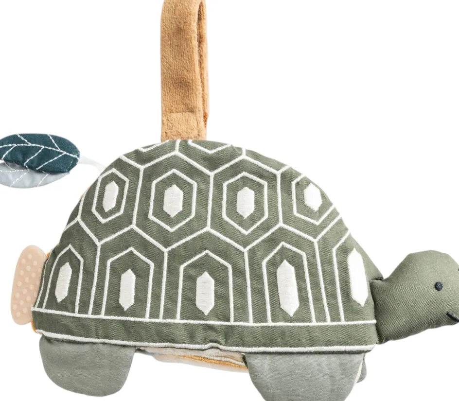 Best Sebra Stofaktivitetsbog Skildpadden Turbo 22 cm, Grøn