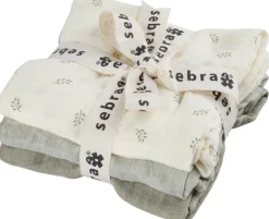 Outlet Sebra Stofble 3 stk. 75x75 cm, Mist Green