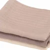 Online Sebra Stofbleer 3 stk. 75x75 cm, Moonlight Beige