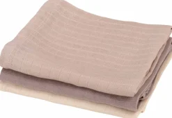 Online Sebra Stofbleer 3 stk. 75x75 cm, Moonlight Beige