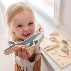 Børn Sebra Spil|Baby- Og Småbørnslegetøj > World of Puslespil, Beige