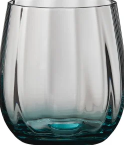 SØHOLM Vandglas > Sonja Drikkeglas 2 stk. 30 cl, Petrol Blue