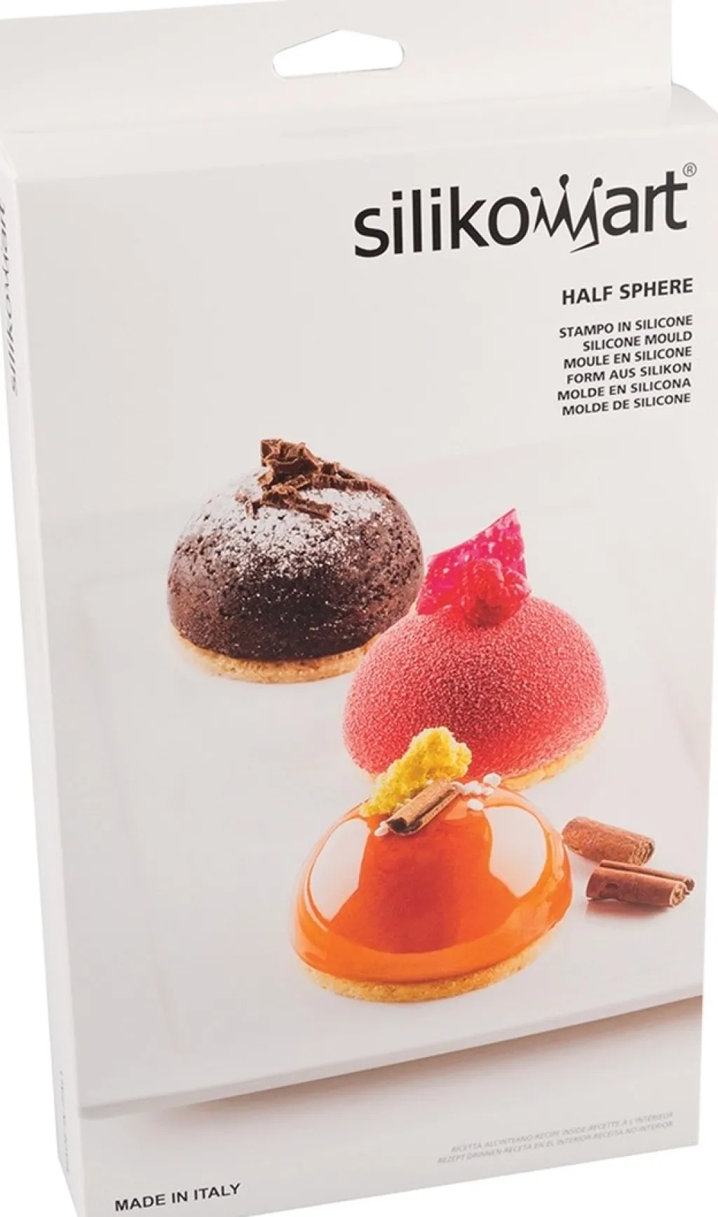 Online Classic Halvkugleform , Rød Bageforme