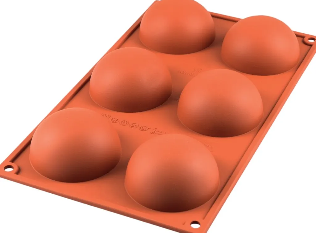 Online Classic Halvkugleform , Rød Bageforme