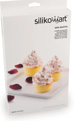 Best Classic Muffinform til 6 stk. Ø6,9 cm, Rød Bageforme
