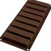 Clearance Silikomart Snackbar-form, Brun