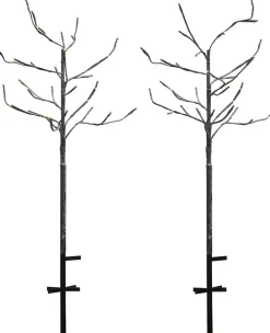 Sirius Stue > Alex Træ 2 stk. H80 cm, Brun/Sne