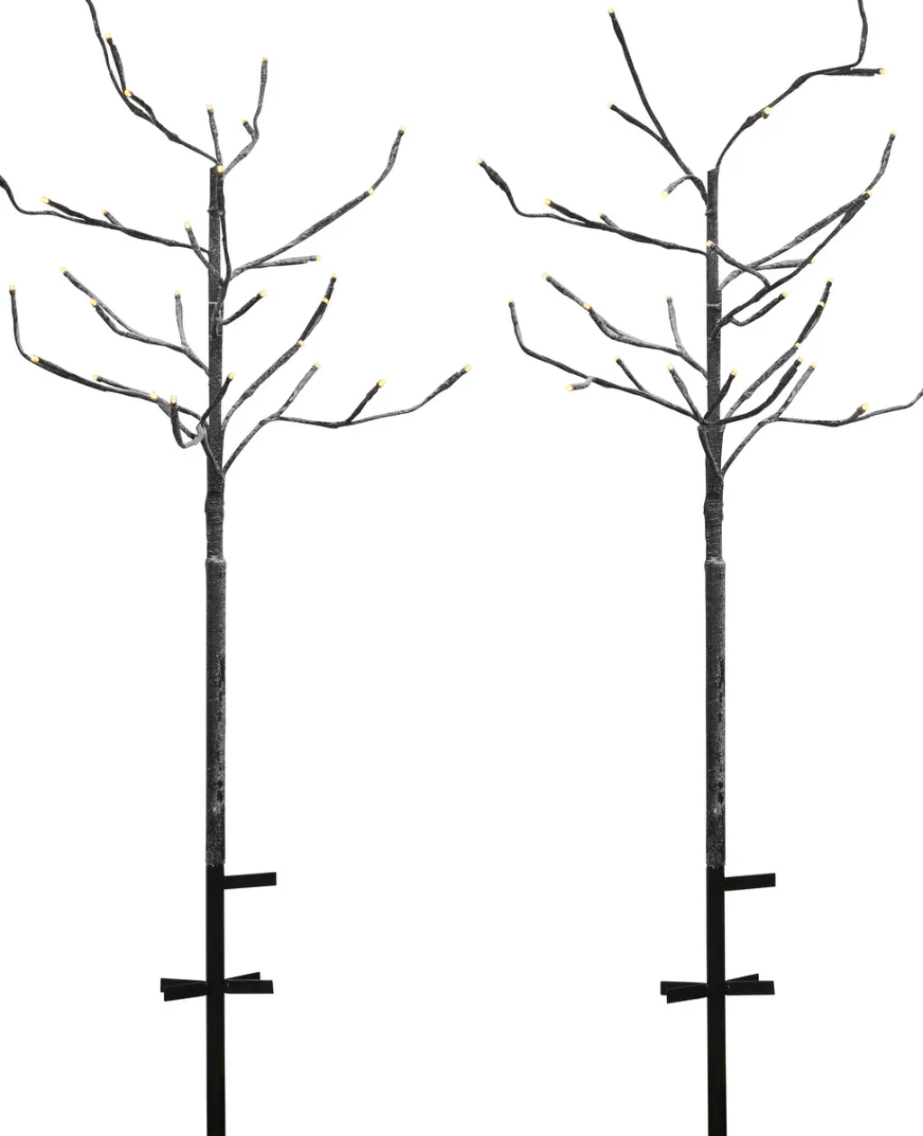 Sirius Stue > Alex Træ 2 stk. H80 cm, Brun/Sne