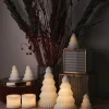 Best Claire Lysdekoration Juletræssæt LED 4 stk. H7 cm, Hvid Stearinlys|Led Stearinlys