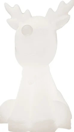 Sirius Stearinlys|Led Stearinlys > Naja Lysdekoration Rensdyr LED H, Hvid