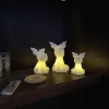 Outlet Naja Lysdekoration Rensdyr LED 2 stk. H9 cm, Hvid Stearinlys|Led Stearinlys