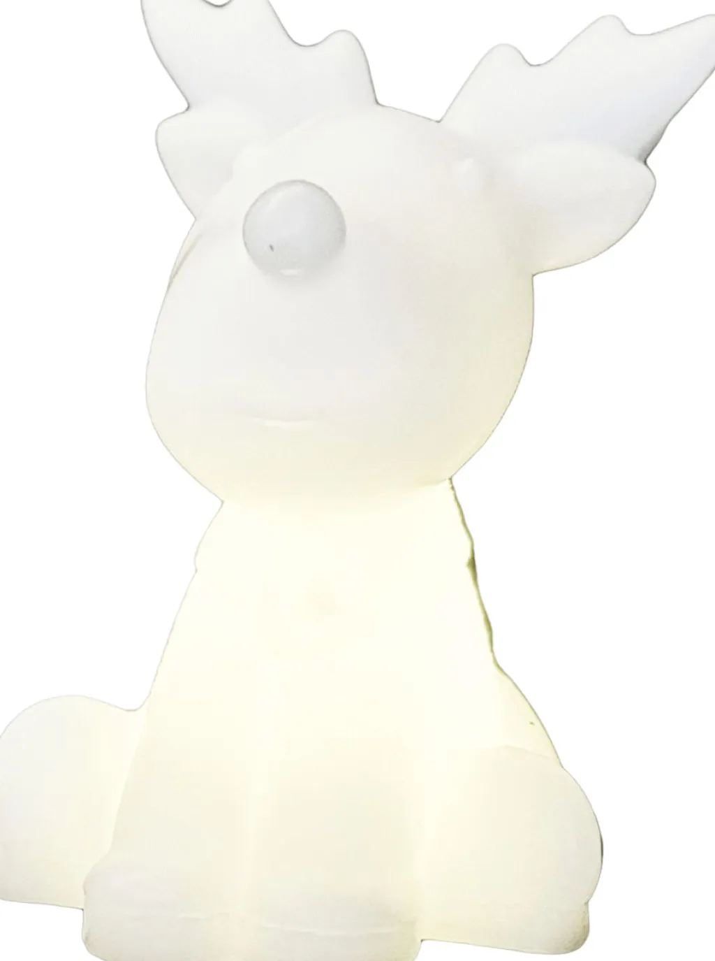 Outlet Naja Lysdekoration Rensdyr LED 2 stk. H9 cm, Hvid Stearinlys|Led Stearinlys