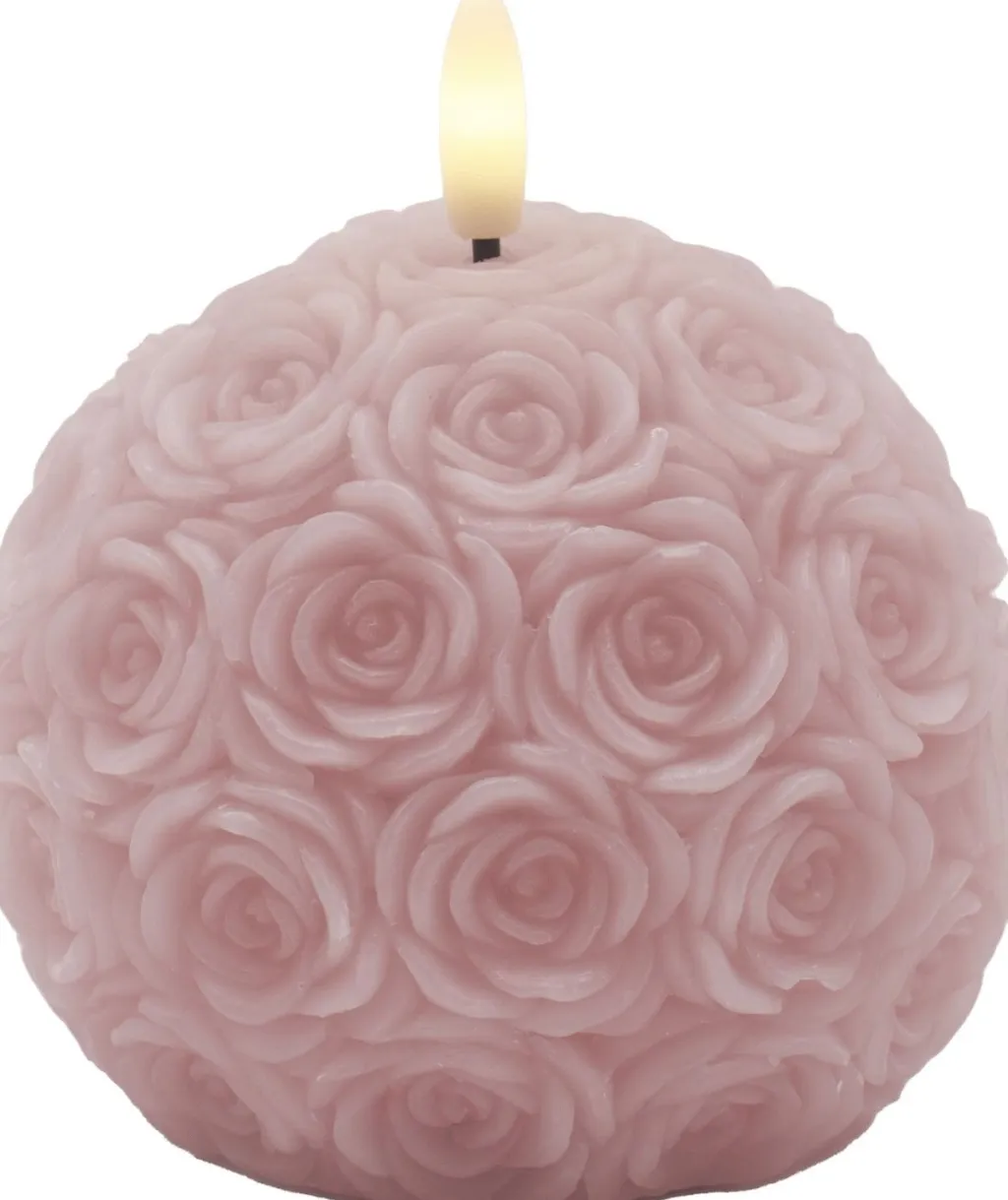 Discount Rosalina Kuglelys LED ?10/H8,4 cm, Stearinlys|Led Stearinlys