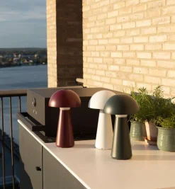 Outlet Sirius Sam Trådløs Bordlampe H28 cm, Bordeaux