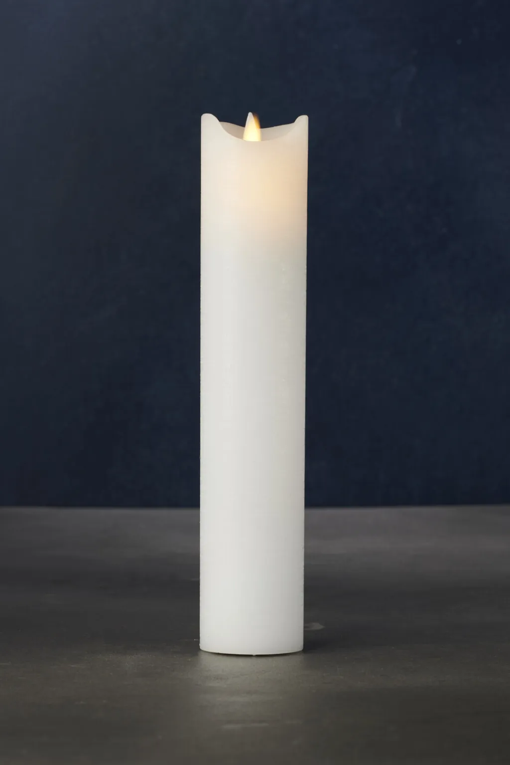 Sirius Stearinlys|Led Stearinlys > Sara Exclusive Bloklys LED H, Hvid