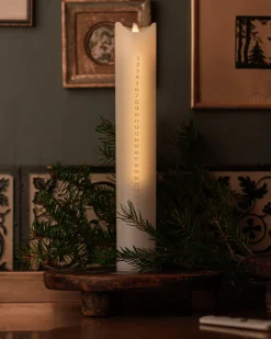 New Sara Kalenderlys LED ?5 cm, Stearinlys|Led Stearinlys