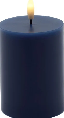 Clearance Sille Bloklys LED ?7,5/H, Stearinlys|Led Stearinlys