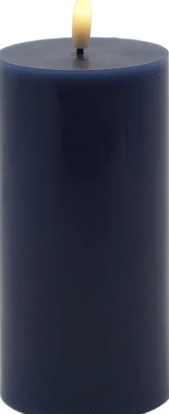 Sirius Stearinlys|Led Stearinlys > Sille Bloklys LED ?7,5/H,