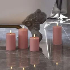 Sirius Stearinlys|Led Stearinlys > Sille Bloklys LED Ø7,5/H,