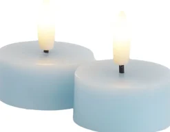 Discount Sille Fyrfadslys LED 2 stk. Ø4,5/H2,2 cm, Stearinlys|Led Stearinlys