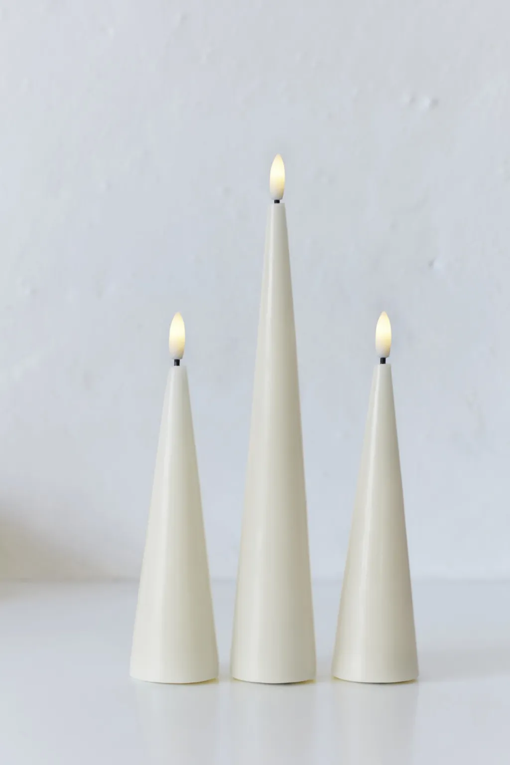 Discount Sille Keglelys LED Ø4,8/H, Stearinlys|Led Stearinlys