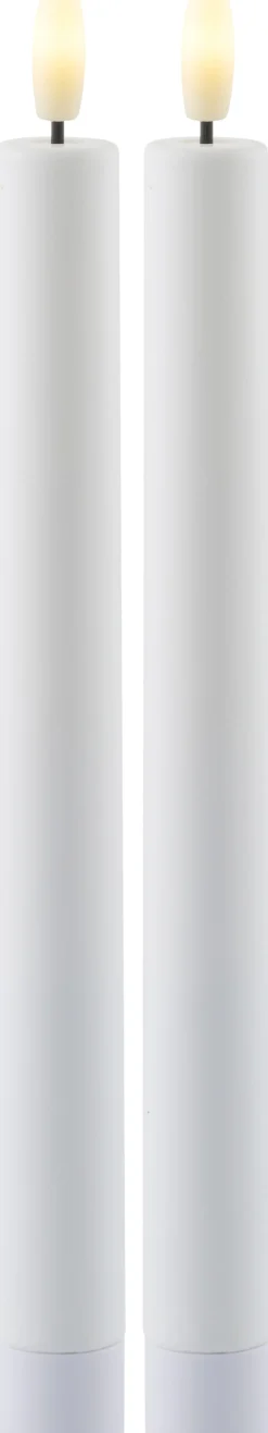 Sirius Stearinlys|Led Stearinlys > Sille Kronelys LED , Hvid