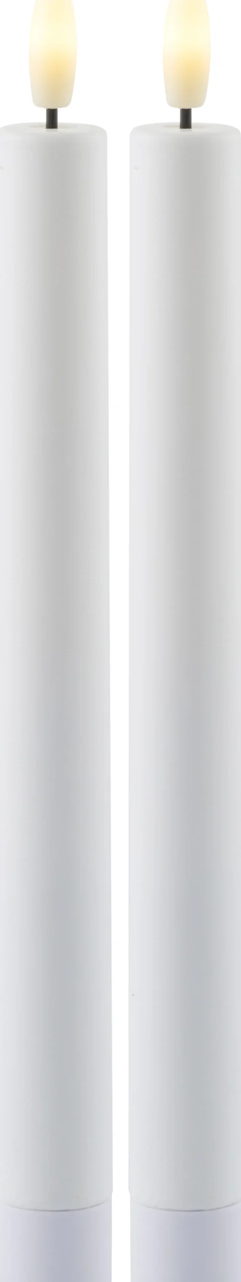 Sirius Stearinlys|Led Stearinlys > Sille Kronelys LED , Hvid