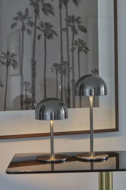 Online Sirius Tim Trådløs Bordlampe H, Krom