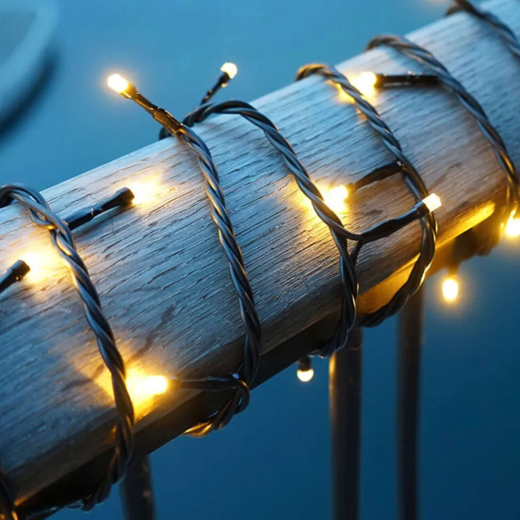 Sirius Udendørs Lyskæder > Top-Line Energy Suppleringssæt , Varm Hvid