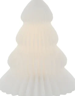 New Sirius Claire Lysdekoration Juletræ LED H16 cm, Hvid