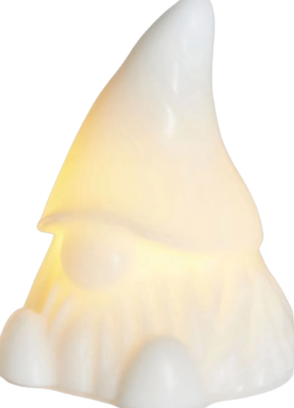 New Sirius Coco Lysdekoration Nisse LED H, Hvid