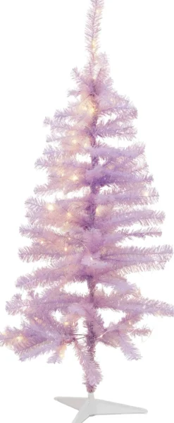 Discount Sirius Happy Juletræ LED H120 cm, Lilla