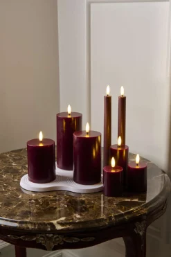 Clearance Sirius Sille Bloklys LED Genopladelig , Bordeaux