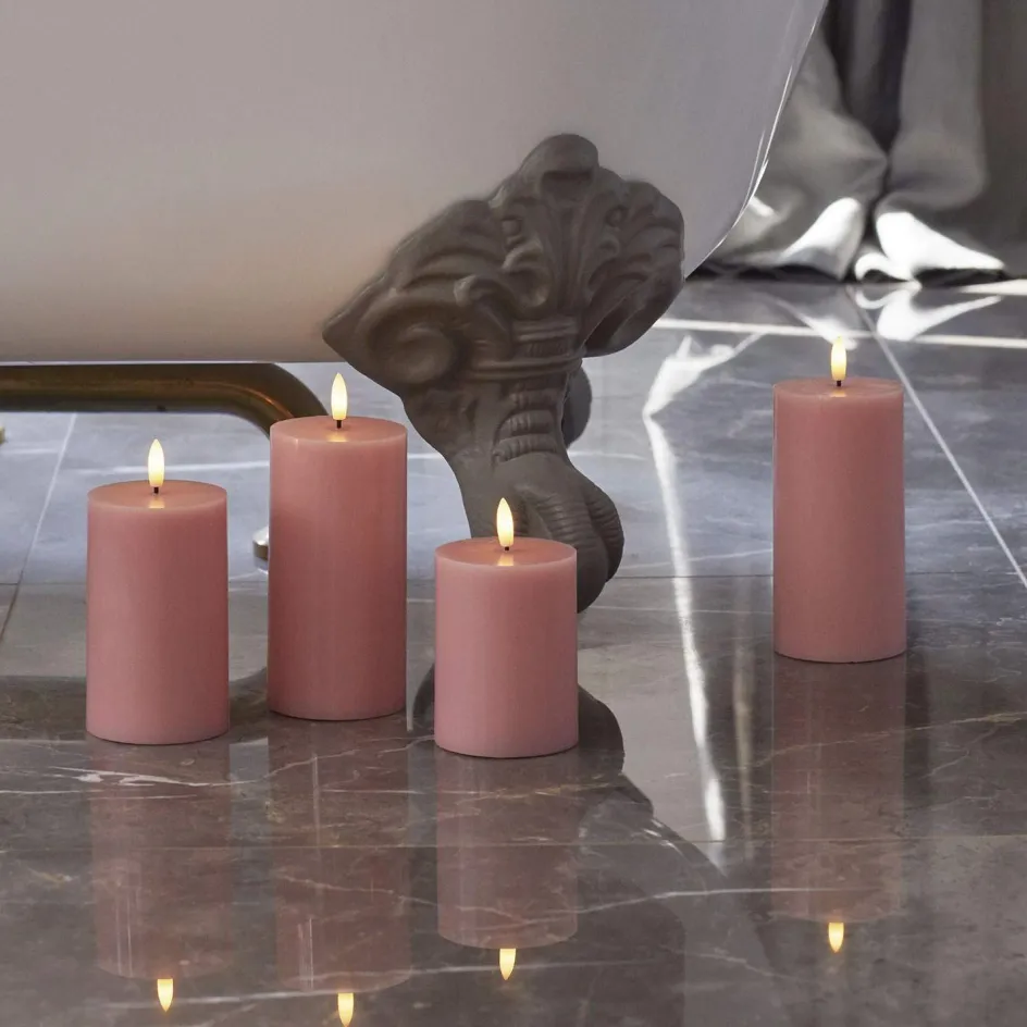 New Sirius Sille Bloklys LED Ø7,5/H, Light Pink