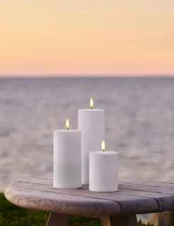 Sale Sirius Sille Bloklys LED Udendørs 3 stk, Hvid