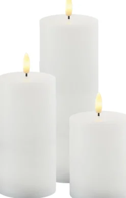 Sale Sirius Sille Bloklys LED Udendørs 3 stk, Hvid