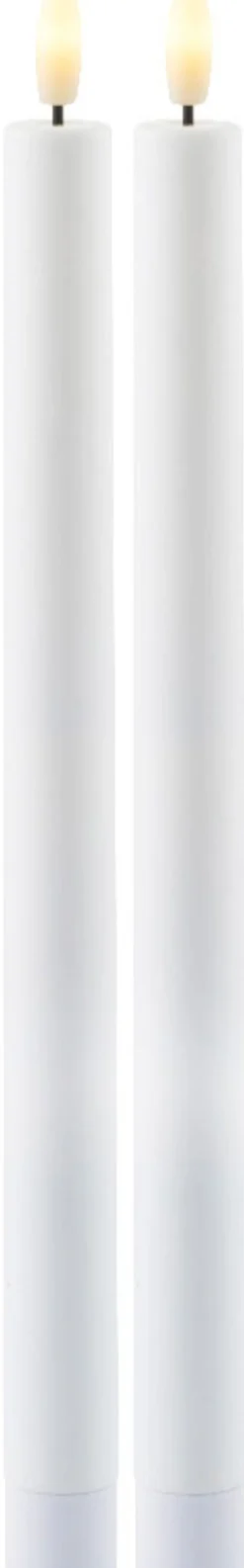 Discount Sirius Sille Kronelys LED Genopladelig , Hvid